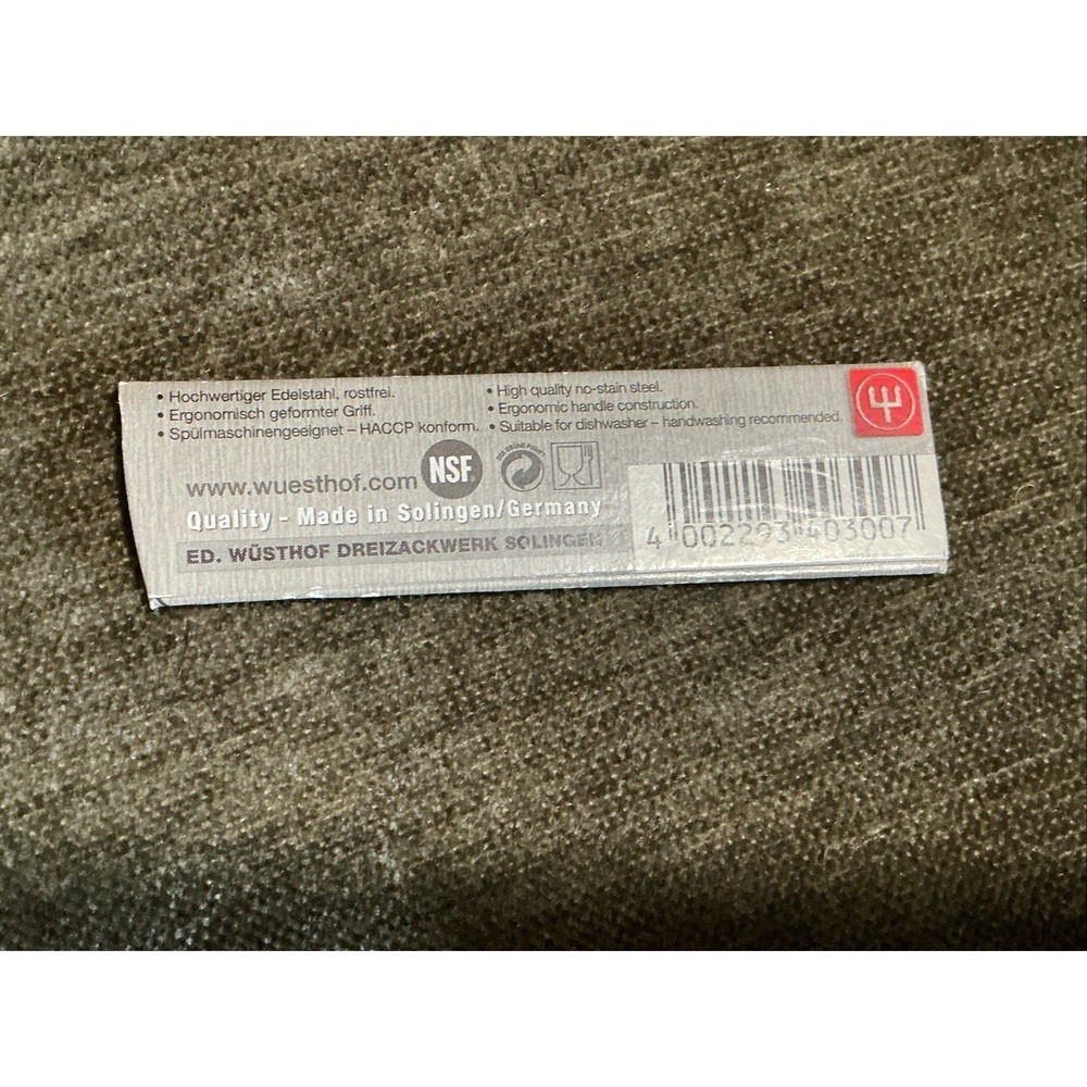 WUSTHOF Gourmet 2.5" Paring Knife 4030 7cm Made in Solingen GERMANY - Picture 6 of 7